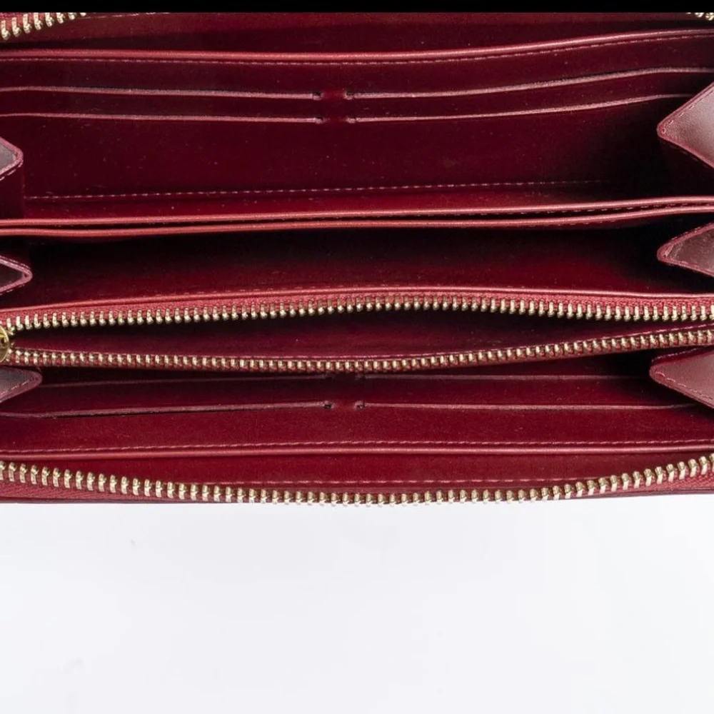 Louis Vuitton Monogram Vernis Zippy Wallet‎ – Pomme d’Amour (Red)